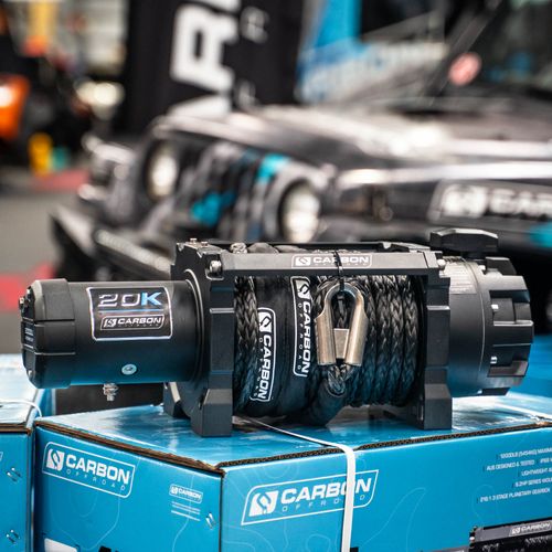 Carbon Scout Pro - 20000lb Extreme Duty Truck Winch 24V