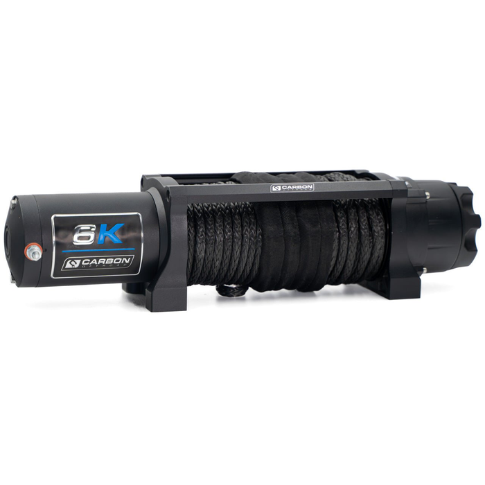 Carbon Offroad Long Drum 6000lb ATV - Small 4X4 Winch