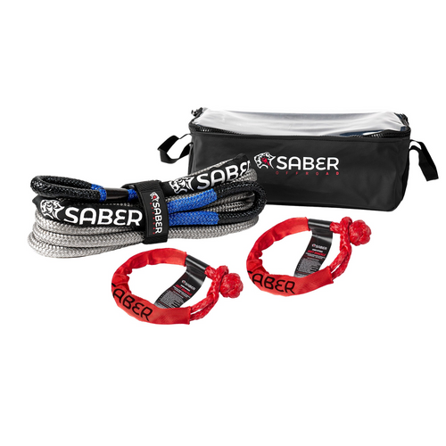 Saber Offroad Kinetic Recovery Kit - 8,000kg
