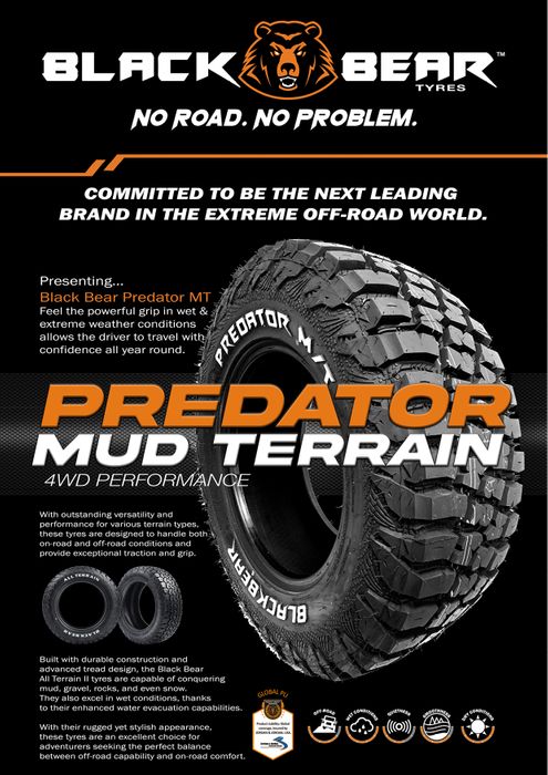 Black Bear Predator Mud Terrain