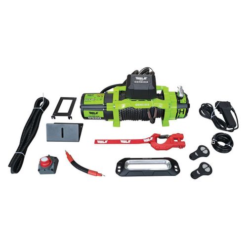 HULK 4X4 Genesis Series 9500LB Winch | Synthetic Rope