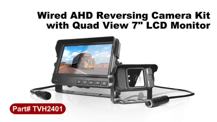 Wired Premium Back Up Camera System - TVH2401