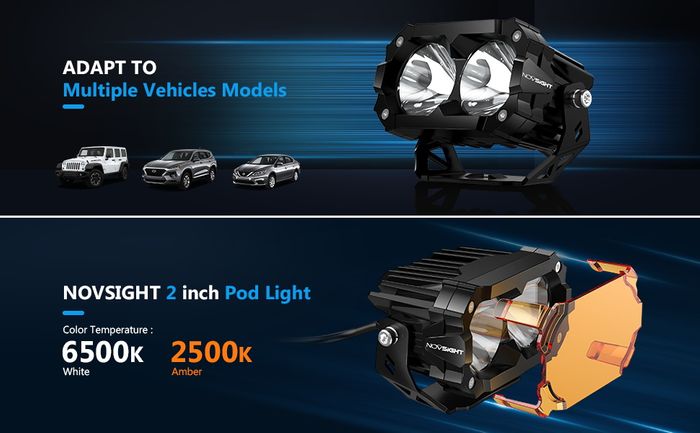 CYBER Series | 4.5 Inch LED Pod Lights