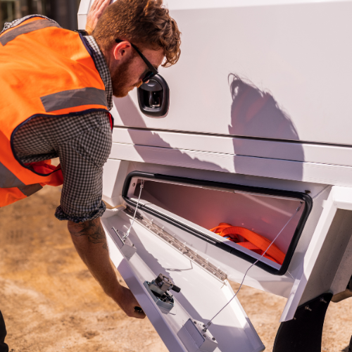 Tradesman Package Tray and Canopy