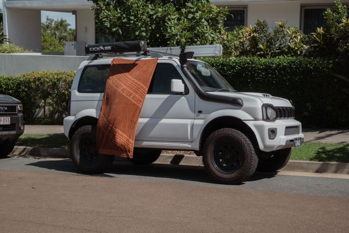 Australia's first 100% cotton magnetic towels