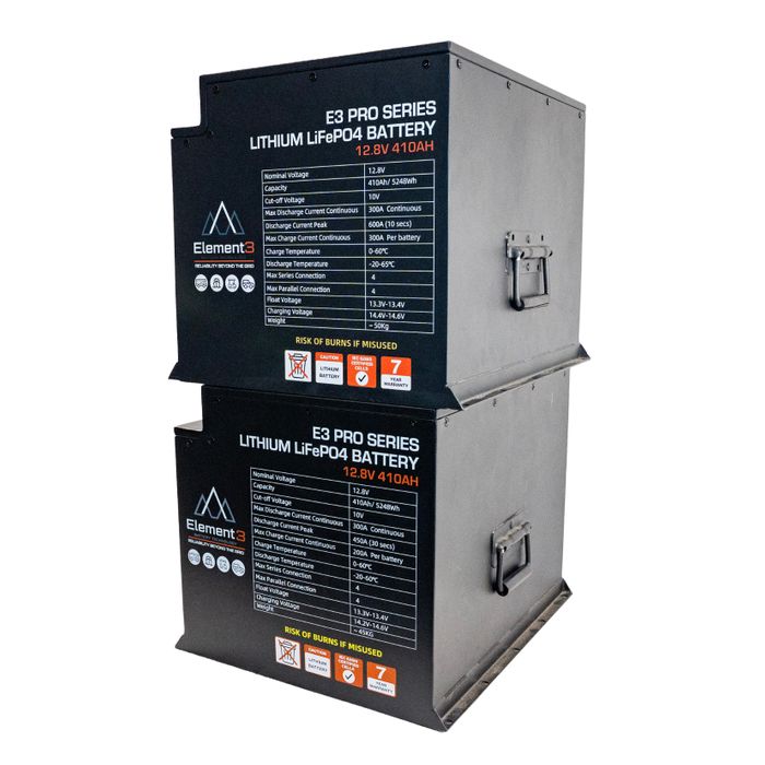 E3 12.8V 410AH Pro Lithium Battery