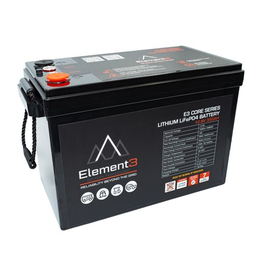 E3 12.8V 350AH Core Lithium Battery