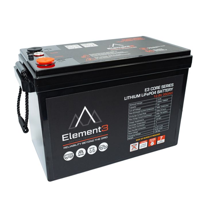 E3 12.8V 350AH Core Lithium Battery