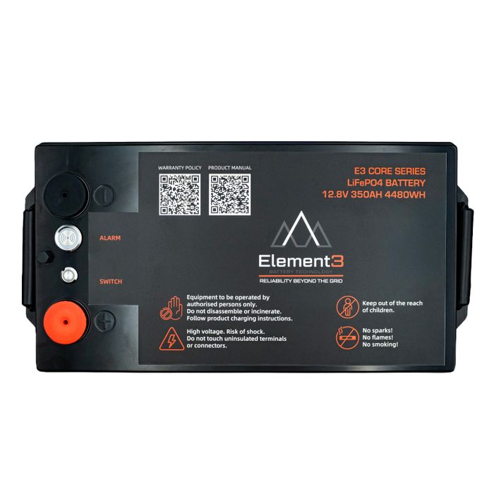 E3 12.8V 350AH Core Lithium Battery