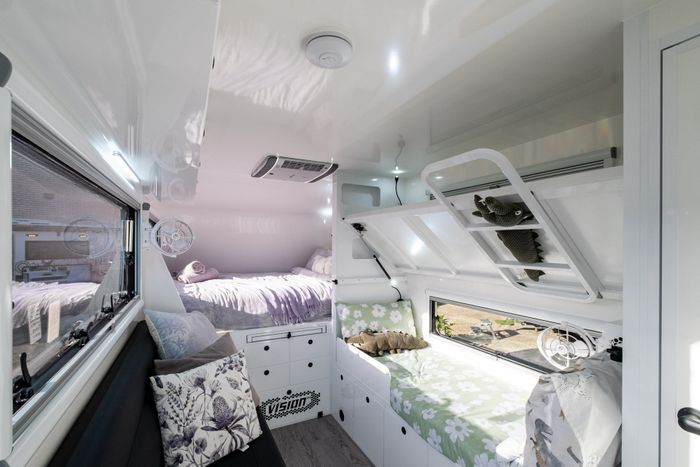 2026 Vision RV Nirvana 16 Family Double Bunk Hard Top Double Axle