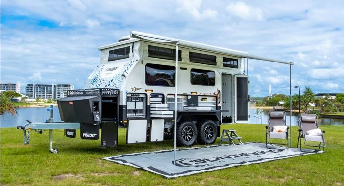 2026 Vision RV Nirvana 16 B Layout Dual Axle
