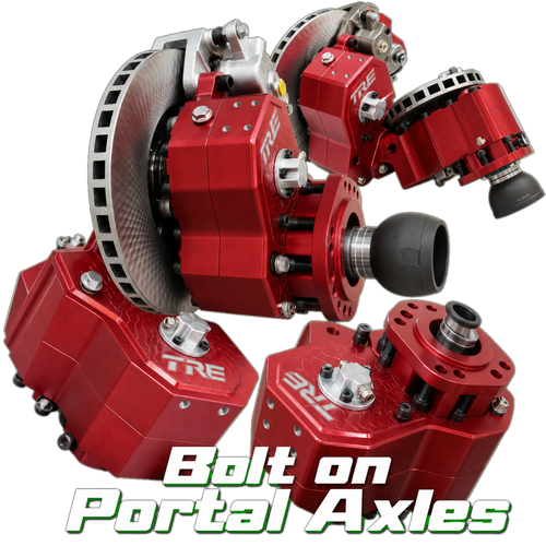 TRE4x4 Productions Bolt on Portal Axles Gen 2