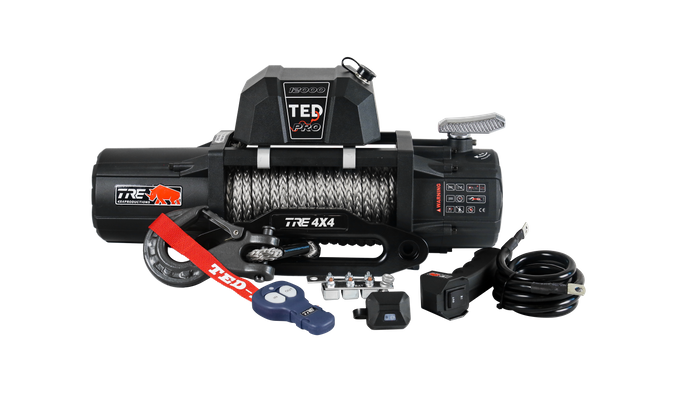 TRE Winch 12000LBS Synthetic Rope