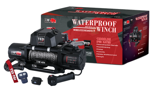 TRE Winch 12000LBS Synthetic Rope