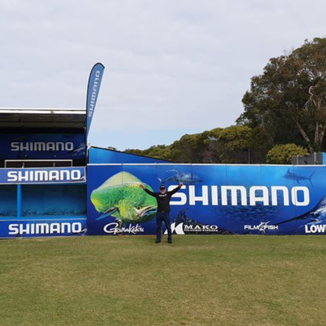 Shimano Fishing Tank Show with Mossy