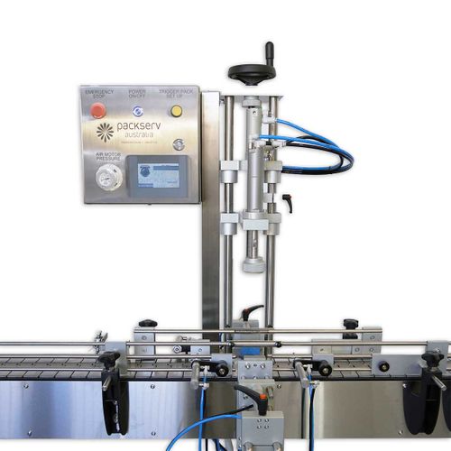 Packserv PLC Automatic Capping Machine