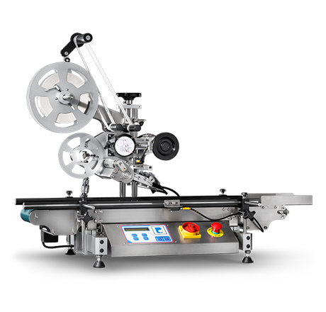 Pack Leader ELF-20 Auto Top Wipe-On Bench Labeller