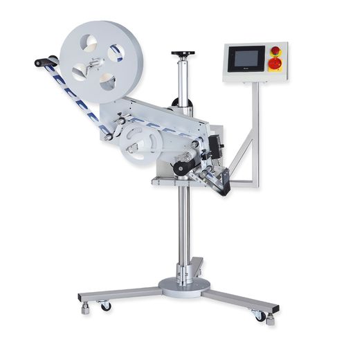Pack Leader PL-10 Top and Side Wipe On Labeller