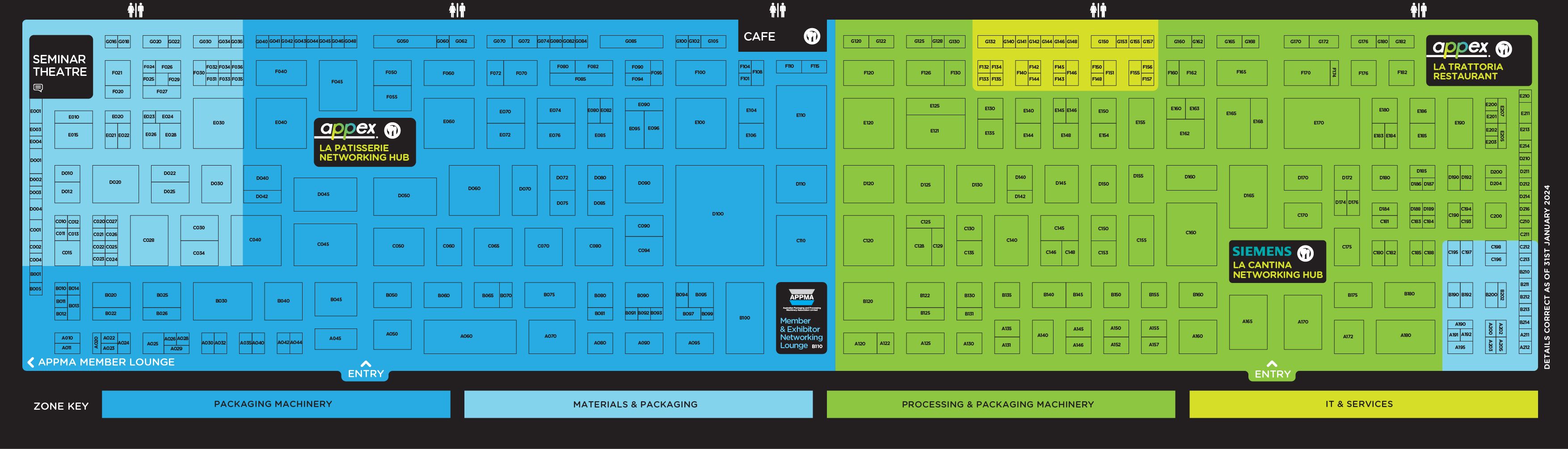 APPEX 2024 Floor Plan