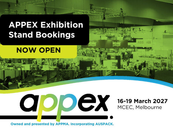 APPEX 2027 Exhibition Stand Bookings Now Open!