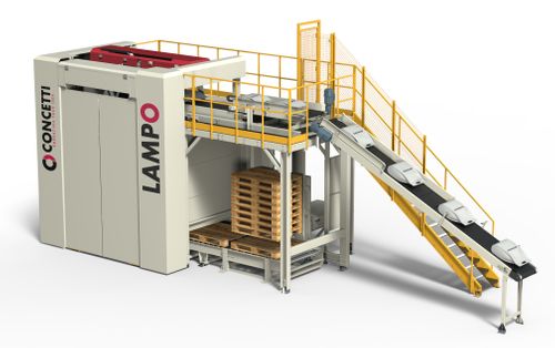 Automatic palletiser for bags 