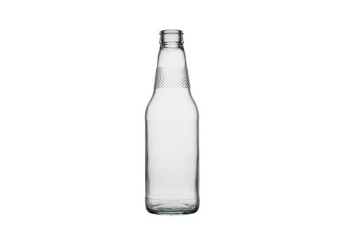 12 oz Clear Glass Heritage Beer Bottles