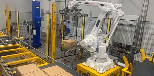 simPAL Robotic Palletiser