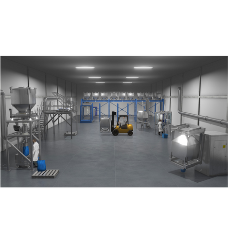 Matcon Powder Handling Systems using Intermediate Bulk Containers (IBCs)