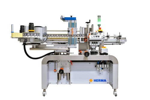 Wrap-around labeller Herma 152 C Clean Design