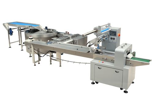 ROTATING PLATE TRADITIONAL FEEDING & PACKING LINE