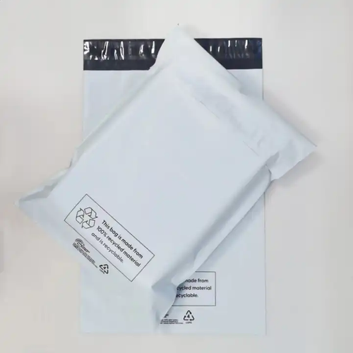 Recyclable poly mailer bags