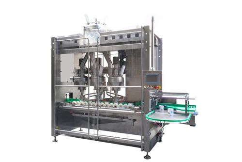 Triplex-Hopper Powder Filling Machine