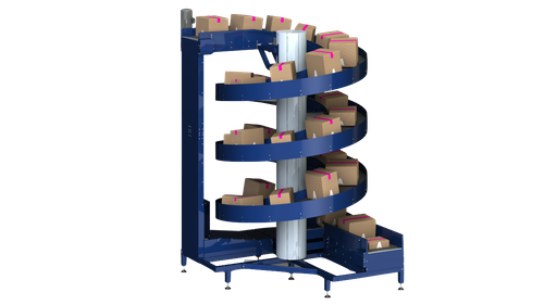 Wide Trak Spiral Conveyor