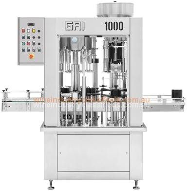 GAI 1030X TOP automatic Filler/Capper Trivolver monobloc