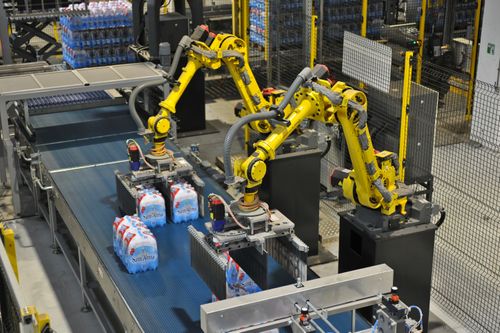 Robotic palletizing systems