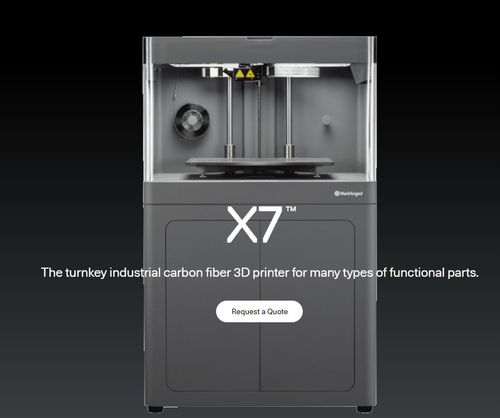 Markforged industrial carbon fiber 3D printers