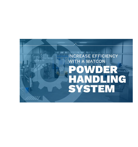 Matcon lean manufacturing factory - agile powder handling systems using IBCs