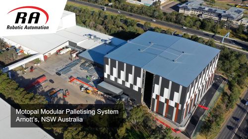 Robotic Palletising - Arnott's Distribution Centre