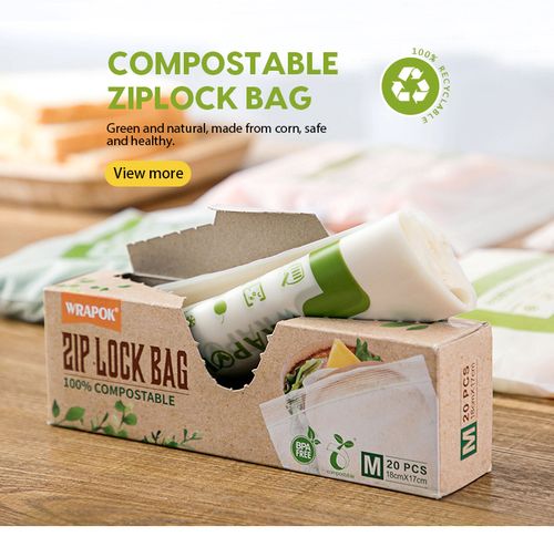 Compostable Ziplock Bag