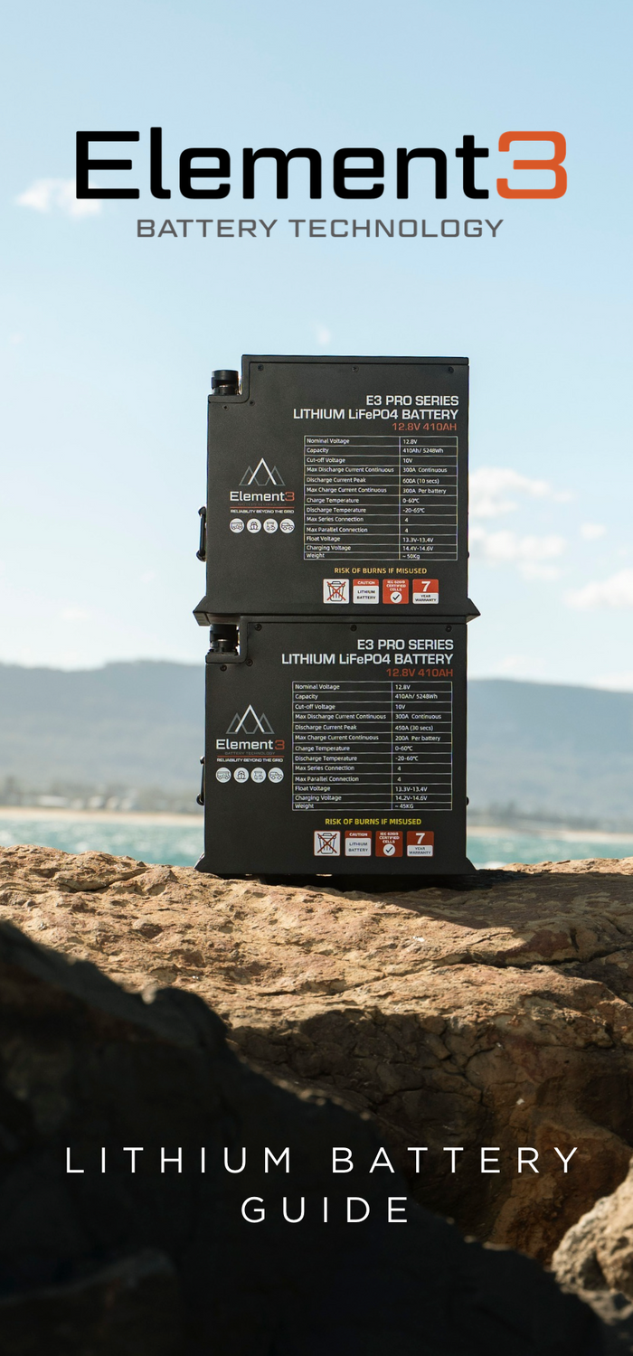Element3 Lithium Battery Guide