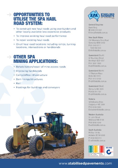 Haul Road Pavement Solutions