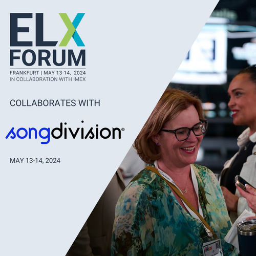 SongDivision to 'Tune In’ to ELX Forum: Frankfurt 2024 with Energizing Engagement Experience.