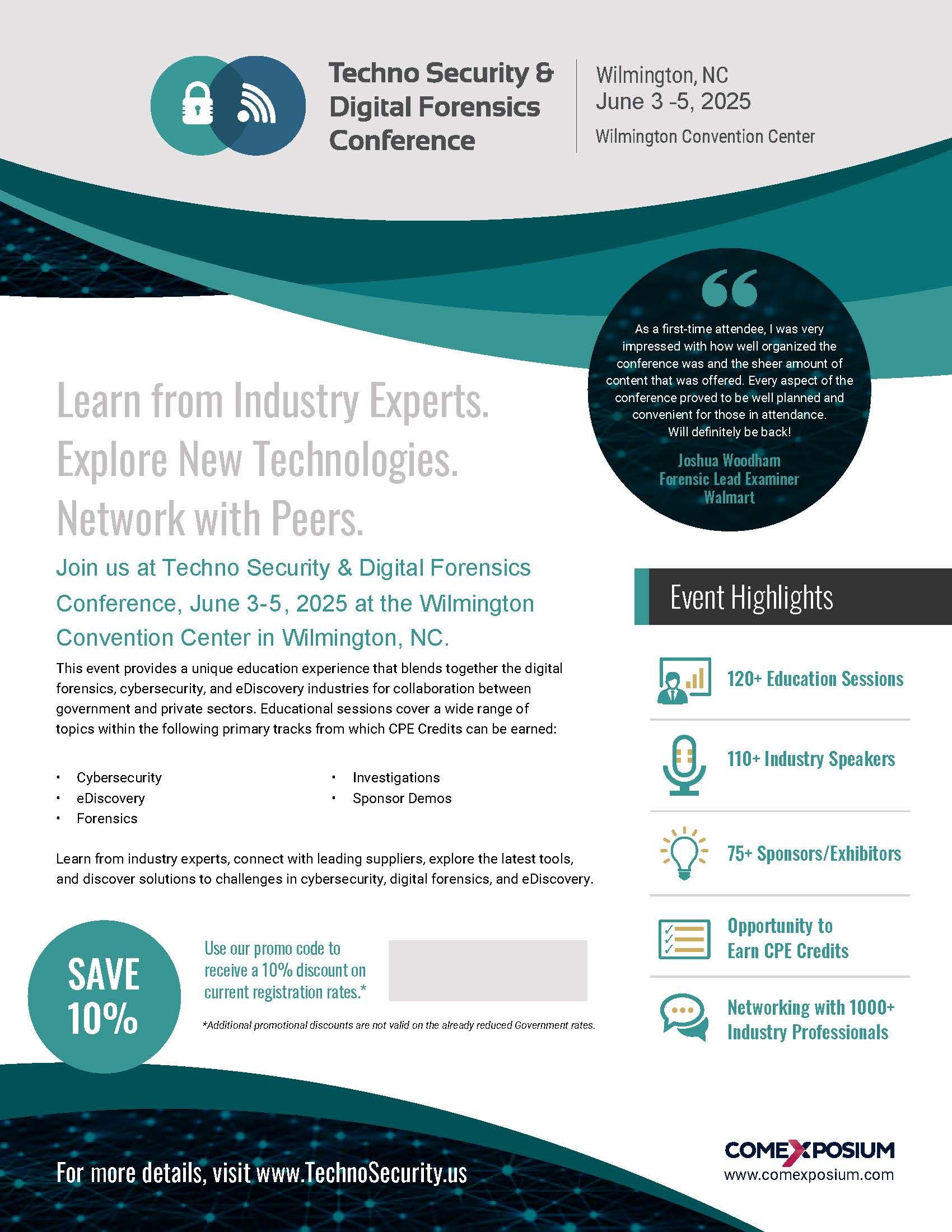 Techno Security 2024 East Sponsor Invite