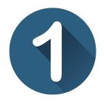 number icon 1