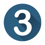 number icon 3