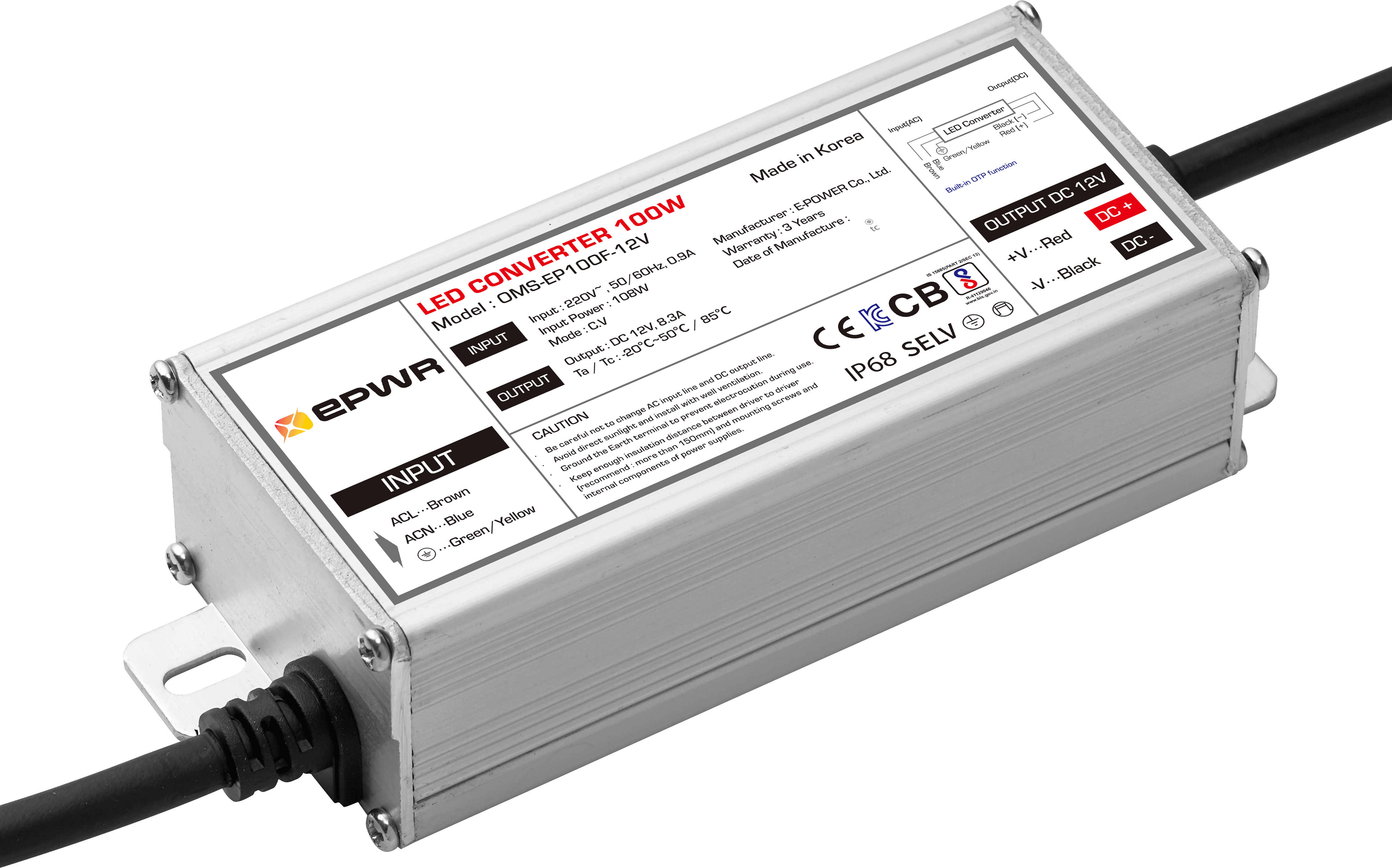 E-POWER CO.,LTD(KOREA) -LED POWER SUPPLY