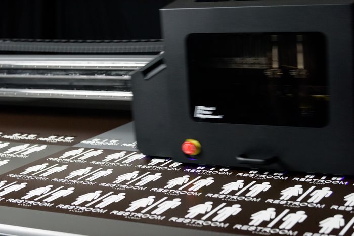 Braille Printing with InkJet UV LED