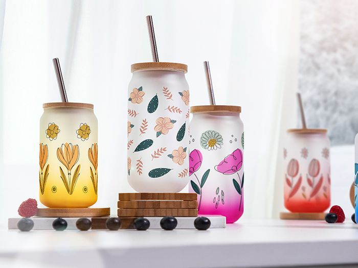 Make Life Vibrant with Sublimation Glass Cans!