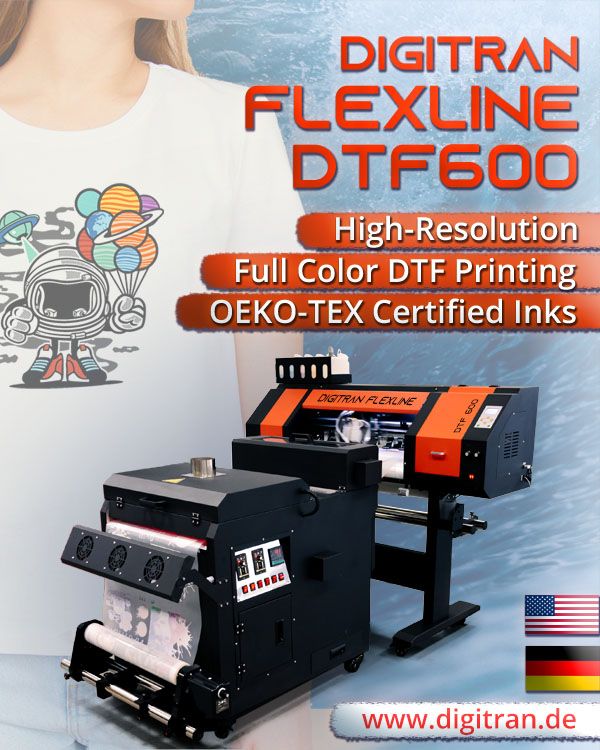 DIGITRAN FlexLine DTF600 - Direct To Foil Printing Machine