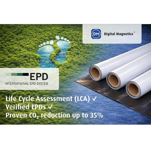Digital Magnetics® proves up to 35% lower CO₂ impact with verified EPDs